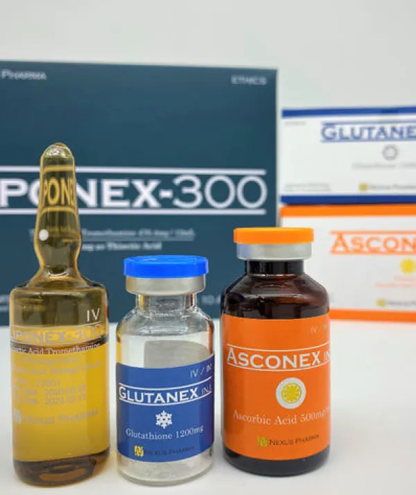 glutanex nexus pharma whitening injection