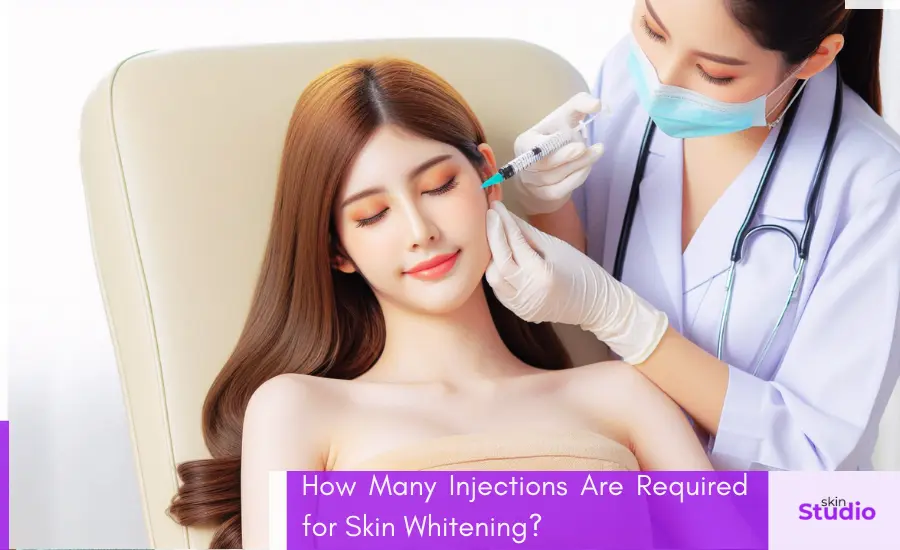 How Many Injections Are Required for Skin Whitening_ - Featured Image - Skin Studio Pakistan