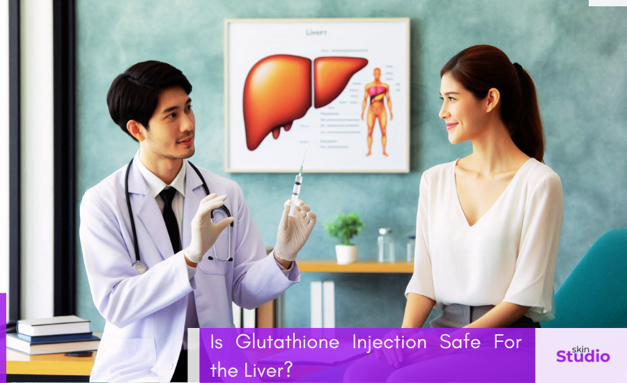 Is Glutathione Injection Safe For the Liver_ - Featured Image - Skin Studio Pakistan