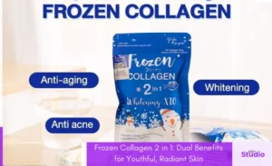 Frozen Collagen 2 in 1 Dual Benefits for Youthful, Radiant Skin - Blog - Featured Image - Skin Studio Pakistan