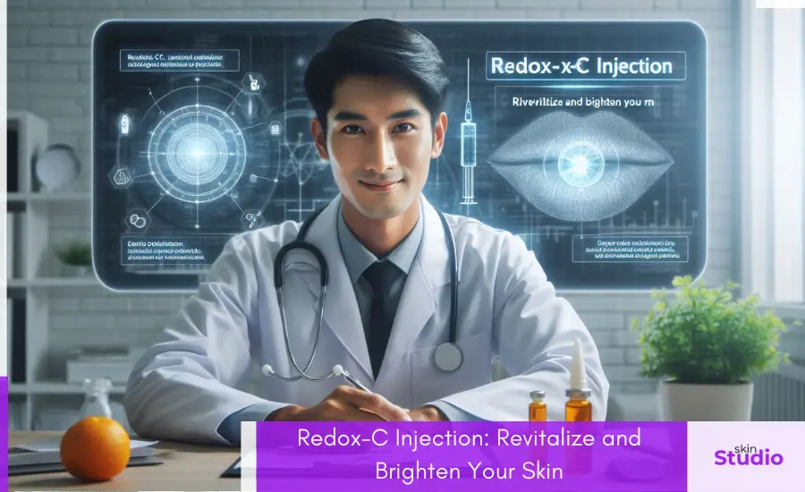 Redox-C Injection Revitalize and Brighten Your Skin - Blog - Featured Image - Skin Studio Pakistan