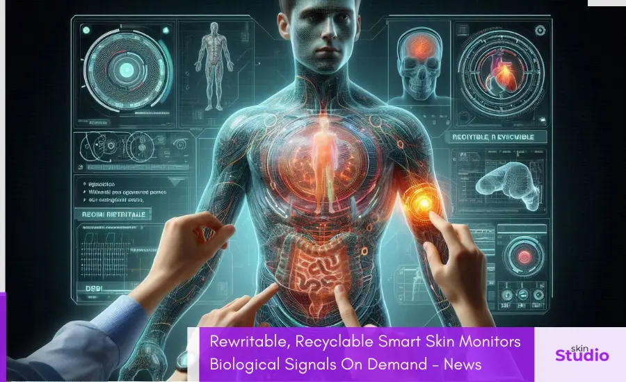 Rewritable, Recyclable Smart Skin Monitors Biological Signals On Demand - Featured Image - Skin Studio Pakistan