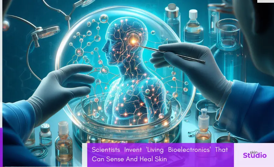 Scientists Invent 'Living Bioelectronics' That Can Sense And Heal Skin - Featured Image - Skin Studio Pakistan